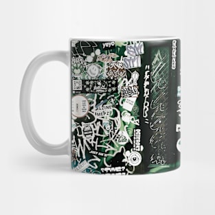 Urban Design Street Pop Art Style Mug